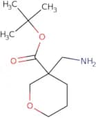 tert-Butyl 3-(aminomethyl)oxane-3-carboxylate