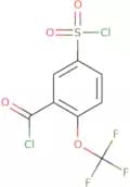 5-(Chlorosulfonyl)-2-(trifluoromethoxy)benzoyl chloride