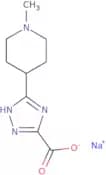 Sodium 3-(1-methylpiperidin-4-yl)-1H-1,2,4-triazole-5-carboxylate