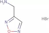 (1,2,5-Oxadiazol-3-yl)methanamine hydrobromide