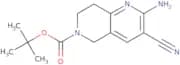 tert-Butyl 2-amino-3-cyano-5,6,7,8-tetrahydro-1,6-naphthyridine-6-carboxylate