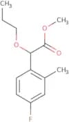 Methyl 2-(4-fluoro-2-methylphenyl)-2-propoxyacetate