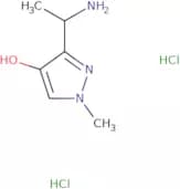 3-(1-Aminoethyl)-1-methyl-1H-pyrazol-4-ol dihydrochloride