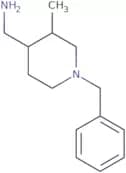 (1-Benzyl-3-methylpiperidin-4-yl)methanamine