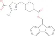2-[(1-{[(9H-Fluoren-9-yl)methoxy]carbonyl}piperidin-4-yl)methyl]-4-methyl-1,3-thiazole-5-carboxyli…
