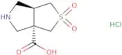 rac-(3aR,6aS)-2,2-Dioxo-hexahydro-1H-2λ6-thieno[3,4-c]pyrrole-3a-carboxylic acid hydrochloride