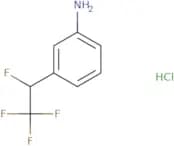 3-(1,2,2,2-Tetrafluoroethyl)aniline hydrochloride