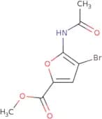 Methyl 4-bromo-5-acetamidofuran-2-carboxylate