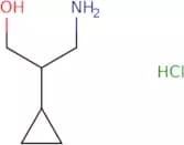 3-Amino-2-cyclopropylpropan-1-ol hydrochloride