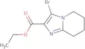 Ethyl 3-bromo-5H,6H,7H,8H-imidazo[1,2-a]pyridine-2-carboxylate
