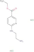 Ethyl 6-[(2-aminoethyl)amino]pyridine-3-carboxylate dihydrochloride
