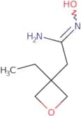 (Z)-2-(3-Ethyloxetan-3-yl)-N'-hydroxyethanimidamide