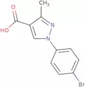 1-(4-Bromophenyl)-3-methyl-1H-pyrazole-4-carboxylic acid