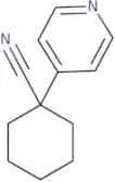 1-(Pyridin-4-yl)cyclohexane-1-carbonitrile
