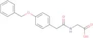 2-{2-[4-(Benzyloxy)phenyl]acetamido}acetic acid