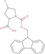 (2R,4S)-1-{[(9H-Fluoren-9-yl)methoxy]carbonyl}-4-fluoropyrrolidine-2-carboxylic acid