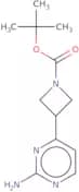 tert-Butyl 3-(2-aminopyrimidin-4-yl)azetidine-1-carboxylate
