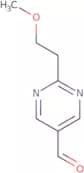 2-(2-Methoxyethyl)pyrimidine-5-carbaldehyde