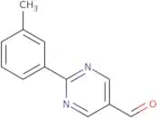 2-(3-Methylphenyl)pyrimidine-5-carbaldehyde