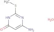2-Methylmercapto-4-oxo-6-aminopyrimidine monohydrate