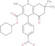 Cyclohexyl 2,7,7-trimethyl-4-(4-nitrophenyl)-5-oxo-1,4,5,6,7,8-hexahydroquinoline-3-carboxylate