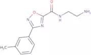 N-(2-Aminoethyl)-3-(3-methylphenyl)-1,2,4-oxadiazole-5-carboxamide