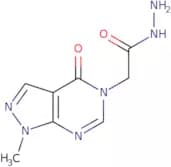 2-(1-Methyl-4-oxo-1,4-dihydro-5H-pyrazolo[3,4-d]pyrimidin-5-yl)acetohydrazide