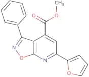 Methyl 6-(2-furyl)-3-phenylisoxazolo[5,4-b]pyridine-4-carboxylate