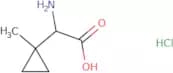 2-amino-2-(1-methylcyclopropyl)acetic acid hydrochloride