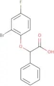 2-(2-Bromo-4-fluorophenoxy)-2-phenylacetic acid