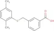 3-{[(2,5-Dimethylphenyl)sulfanyl]methyl}benzoic acid