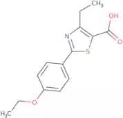 2-(4-Ethoxyphenyl)-4-ethyl-1,3-thiazole-5-carboxylic acid