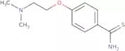 4-[2-(Dimethylamino)ethoxy]benzene-1-carbothioamide