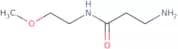 3-Amino-N-(2-methoxyethyl)propanamide
