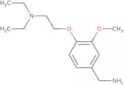 {4-[2-(Diethylamino)ethoxy]-3-methoxyphenyl}methanamine