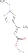 Methyl 3-(1-ethyl-1H-pyrazol-4-yl)but-2-enoate