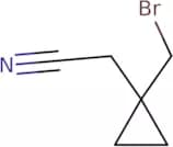 [1-(Bromomethyl)cyclopropyl]acetonitrile
