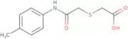 2-{[2-Oxo-2-(4-toluidino)ethyl]sulfanyl}-acetic acid
