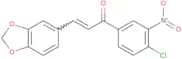 (2E)-3-(2H-1,3-Benzodioxol-5-yl)-1-(4-chloro-3-nitrophenyl)prop-2-en-1-one