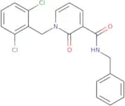 N-Benzyl-1-(2,6-dichlorobenzyl)-2-oxo-1,2-dihydro-3-pyridinecarboxamide