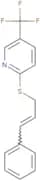 2-[(3-Phenyl-2-propenyl)sulfanyl]-5-(trifluoromethyl)pyridine