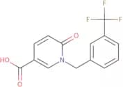 6-Oxo-1-[3-(trifluoromethyl)benzyl]-1,6-dihydro-3-pyridinecarboxylic acid