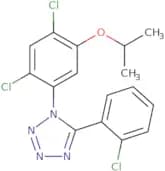2,4-Dichloro-5-(5-(2-chlorophenyl)-1H-1,2,3,4-tetraazol-1-yl)phenyl isopropyl ether