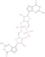 5'-Phosphoguanylyl-(3'->5')-guanosine sodium