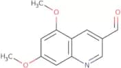5,7-dimethoxyquinoline-3-carbaldehyde