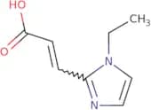 (2E)-3-(1-Ethyl-1H-imidazol-2-yl)prop-2-enoic acid