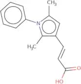 (2E)-3-(2,5-Dimethyl-1-phenyl-1H-pyrrol-3-yl)prop-2-enoic acid