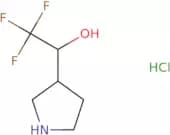 2,2,2-Trifluoro-1-(pyrrolidin-3-yl)ethan-1-ol hydrochloride