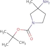 tert-Butyl (3S)-3-amino-3-methylpyrrolidine-1-carboxylate