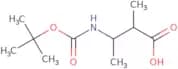 3-{[(tert-Butoxy)carbonyl]amino}-2-methylbutanoic acid